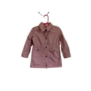 Emma and Elsa Dusty Rose light weight button down jacket